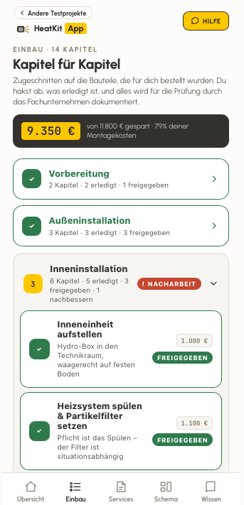 Du siehst, was du sparst