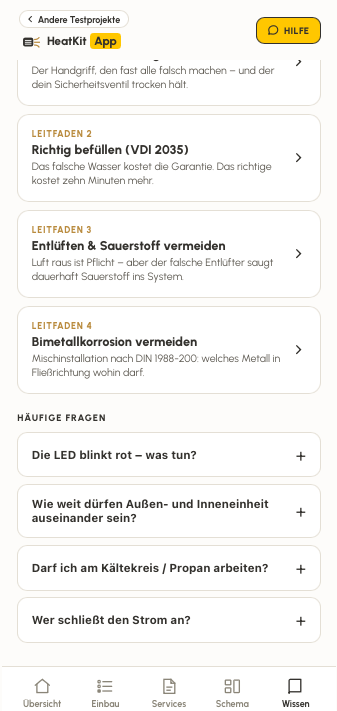 Nachschlagen statt suchen