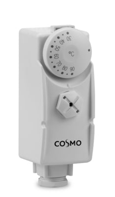 COSMO Anlegethermostat 30-90 Grad C mit Arretierung